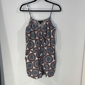 Banana Republic Factory medallion print romper